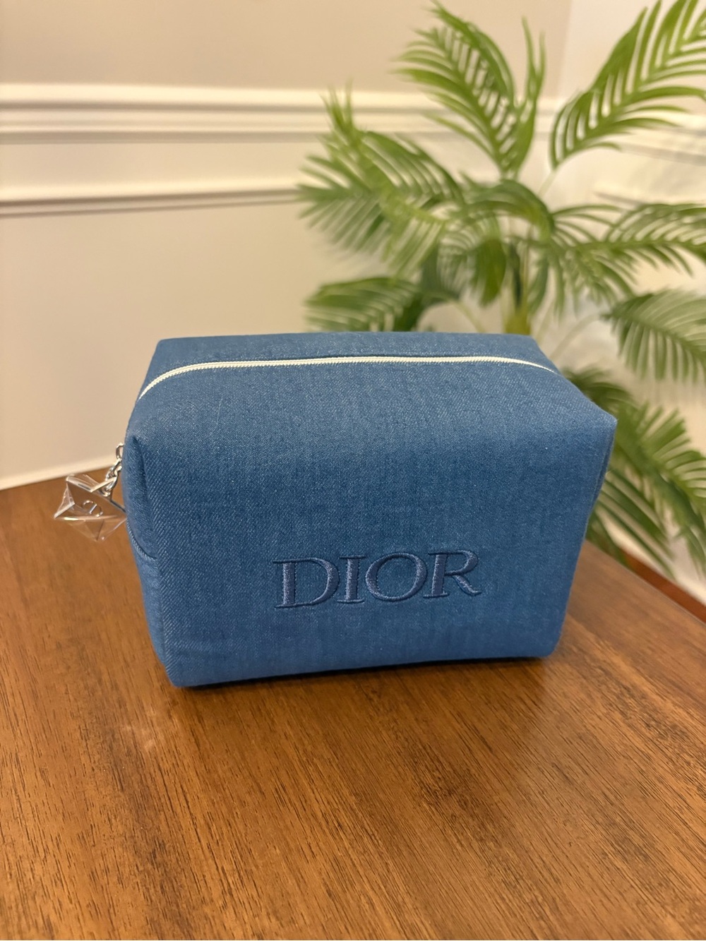 Dior Denim Blue  Pouch